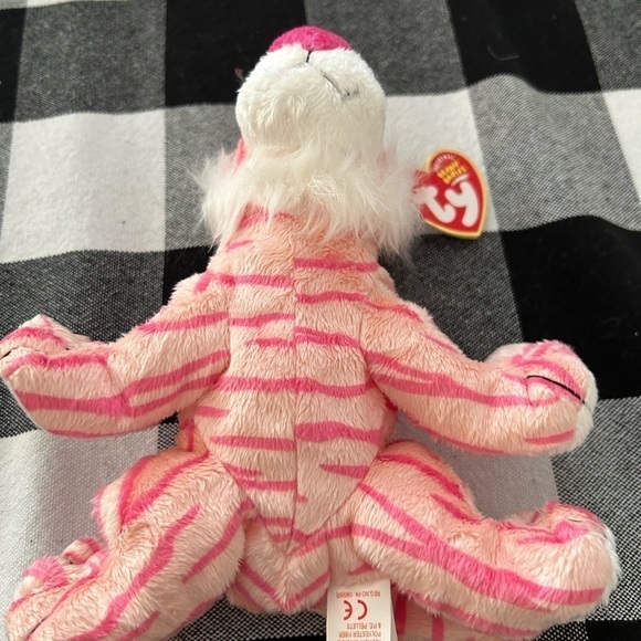 TY beanie baby, mistake or in 2007 pink tiger - Picture 10 of 15